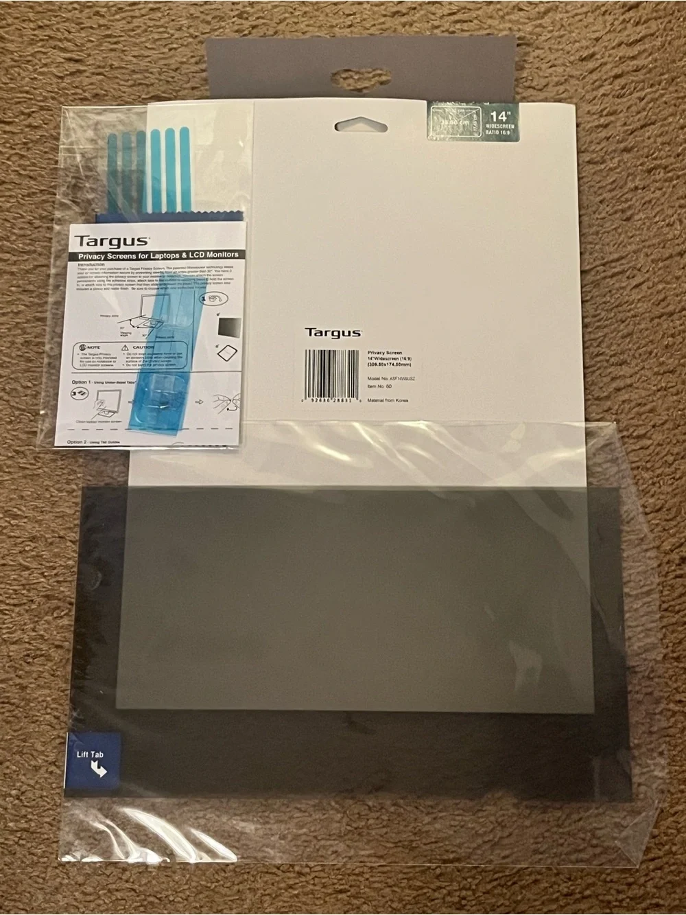 Targus Laptop Privacy Screen